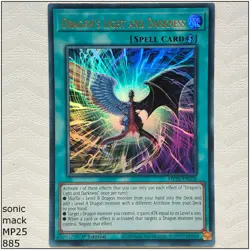 Dragon's Light and Darkness- MP25-EN226 - Ultra Rare 1st Edition Yugioh - Image 1