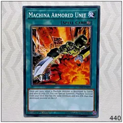 Machina Armored Unit - LEDD-ENB19 - Common 1st Edition Yugioh - Image 1