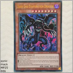 Dark End Evaporation Dragon - MP25-EN212 - Ultra Rare 1st Edition Yugioh - Image 1