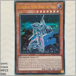 Elemental HERO Spirit of Neos - MP25-EN268 - Ultra Rare 1st Edition Yugioh - Image 1