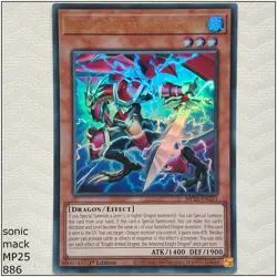Knight Armed Dragon, the Armored Knight Dragon - MP25-EN213 - Ultra Rare Yugioh - Image 1