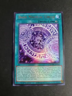 Dark Magical Circle MZMU-EN068 Ultra Rare Yugioh Maze of Muertos - Image 1