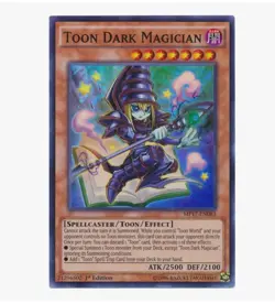 Yu-Gi-Oh! Toon Dark Magician MP17-EN083 Super Rare 1st Edition - Image 1