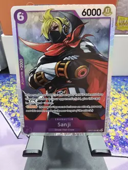 Sanji PRB-02 OP07-064 Super Rare The Best Vol 2 One Piece Near Mint Card Game NM - Image 1