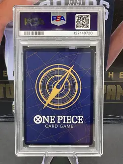 2023 One Piece English P-036 Monkey D Luffy OP04 Pre-Release - Winner PSA 9 MINT - Image 2