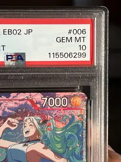 2025 One Piece JPN EB02 Anime 25th Collection Yamato Alternate Art, PSA 10 - Image 5