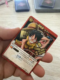 2011 Miracle Battle Carddass Promos #OP28 Monkey D. Luffy - Image 1