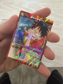 Monkey D. Luffy ONE PIECE miracle battle Carddass Japanese Japan BANDAI Anime SR - Image 1
