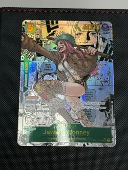 2025 ONE PIECE OP12-118 LEGACY OF THE MASTER MANGA ALT ART JEWELRY BONNEY - Image 1