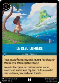 Lorcana - Le bleu lumiere - MINT/NMINT - FR - FOIL - Image 1