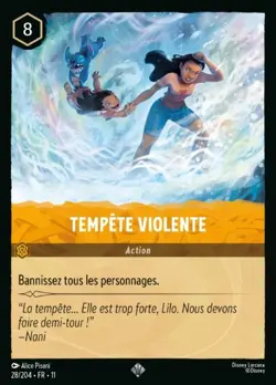 Lorcana - Tempete violente - Givresort Chapitre 11 - MINT/NMINT - FR - FOIL - Image 1