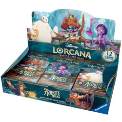 NEW! Ravensburger Disney Lorcana TCG Set-6 Azurite Sea Booster Box. 24 Booster P - Image 1