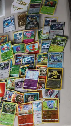 Huge Collection Bulk Lot of 600+ Pokemon Cards Mixed Burger King Gold Card v - Image 2