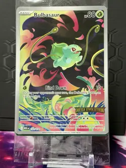 Bulbasaur - (Mega Evolution Stamped) 133/132 Miscellaneous Cards & Products Holo - Image 1