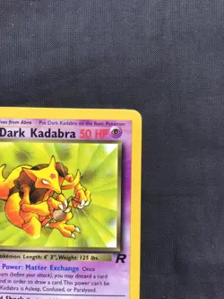 Pokemon Cards: Team Rocket 1st Edition Uncommon: Dark Kadabra 39/82 - Image 3