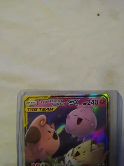 Pokemon TCG Togepi Cleffa Igglybuff GX Card 143/236 Cosmic Eclipse - Image 4