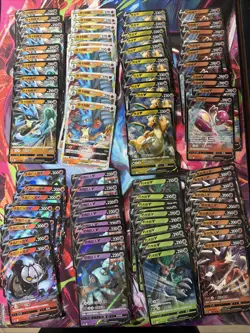 Pokemon 80 Card Lot nm V V Star Max Mega Amazing Ex HOLO Rare Hits Only P1 - Image 1