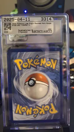 CGC 7.5 Hoopa Lost Origin 2022 Reverse Holo Pokemon TCG 122/196 Card Stock - Image 2