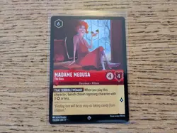 SUPER RARE CARD MADAME MEDUSA THE BOSS DISNEY LORCANA INTO THE INKLANDS 112/204 - Image 2