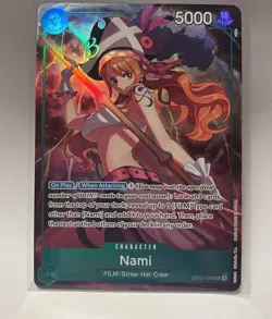 Nami (Best Selection Vol. 1) Foil OP02-036 SR One Piece Promotion Cards NM - Image 1