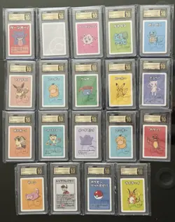 2019 Japanese Pokemon Old Maid Playing Cards Complete Master Set CGC Pristine 10 - Image 1