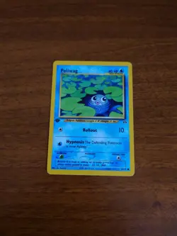 Poliwag 62/75 1st edition - Neo Discovery Pokemon Card - Image 1