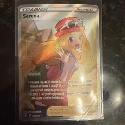 Pokemon Serena Silver Tempest Ultra Rare Full Art Holo Trainer Card 193/195 - Image 1