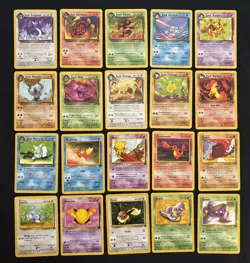 Pokemon TCG Near Complete Team Rocket Common Uncommon Set [41 of 48 Cards] WOTC - Image 2