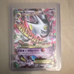 Pokemon TCG M Gengar EX Mega Evolution Holo Promo Card 210 HP XY166 XY - Image 1