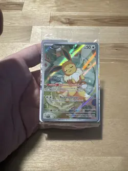 Eevee Promo SVP-173 Prismatic Evolutions ETB (sealed Eevee Promo Card) Pokemon - Image 2