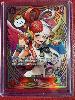 Uta EB03-003 SP - One Piece Card Game - Parallel Alt Art AA Heroines Edition - Image 1