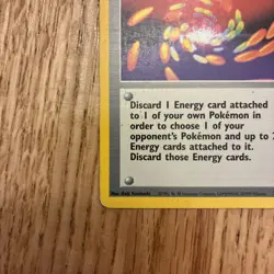 Super Energy Removal 79/102 Pokemon TCG Base Set, Unlimited Rare Card Rare - Image 5