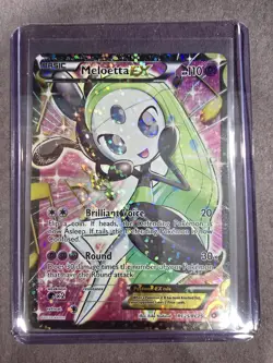Pokemon TCG Meloetta EX RC25 Legendary Treasures Ultra Rare Full Art Holo Card - Image 1