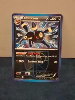 Pokemon Umbreon TCG Team Plasma Freeze Card 64/116 Regular Exclusive - Image 1