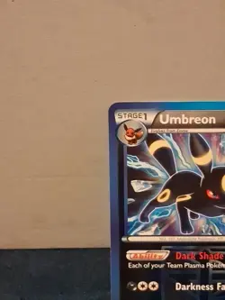 Pokemon Umbreon TCG Team Plasma Freeze Card 64/116 Regular Exclusive - Image 5