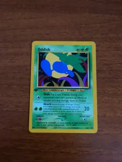 Oddish 68/111 1st edition - Neo Genesis Pokemon Card - Image 1