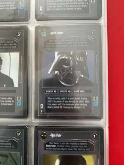 Star Wars CCG Premiere Limited Edition Cards324/324 Plus White Border Set - Image 1