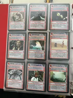 Star Wars CCG Premiere Limited Edition Cards324/324 Plus White Border Set - Image 2