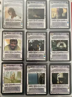 Star Wars CCG Premiere Limited Edition Cards324/324 Plus White Border Set - Image 3