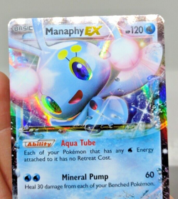 NM Pokemon MANAPHY EX Card BREAKPOINT Set 32/122 XY X and Y Ultra Rare - Image 4