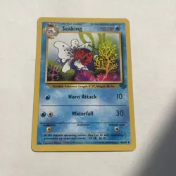 SEAKING - 46/64 - Jungle - Pokemon Card - LP - Image 1