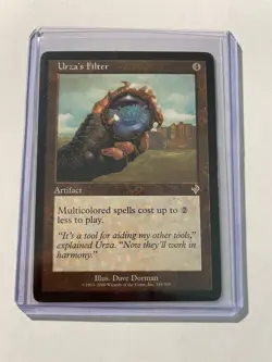Urza's Filter Invasion Artifact Rare MAGIC THE GATHERING CARD - Image 3