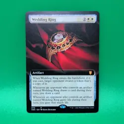 Wedding Ring (Extended Art) Commander: Innistrad: Crimson Vow Regular - Image 1