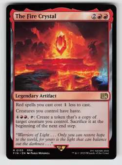 The Fire Crystal *Non-Foil* FIN 135 NM - Image 1