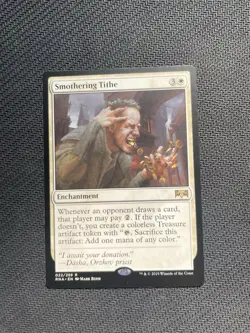Magic: The Gathering - Smothering Tithe - Ravnica Allegiance - Lightly Played - Image 1