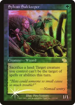 FOIL Sylvan Safekeeper ~ Judgment [ GOOD ] [ Magic MTG ] - Image 1