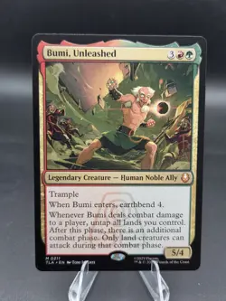 Bumi, Unleashed Avatar: The Last Airbender NM MTG - Image 1