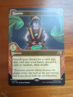 Gamble (Showcase) Avatar: The Last Airbender: Eternal-Legal Regular - Image 1