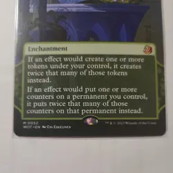 MTG English Doubling Season NM Normal Wilds of Eldraine: Enchanting Tales - Image 3