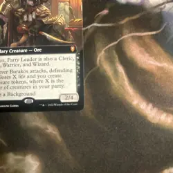 1 x Burakos, Party Leader - Extended Art - Commander Legends: Battle for Baldur' - Image 4